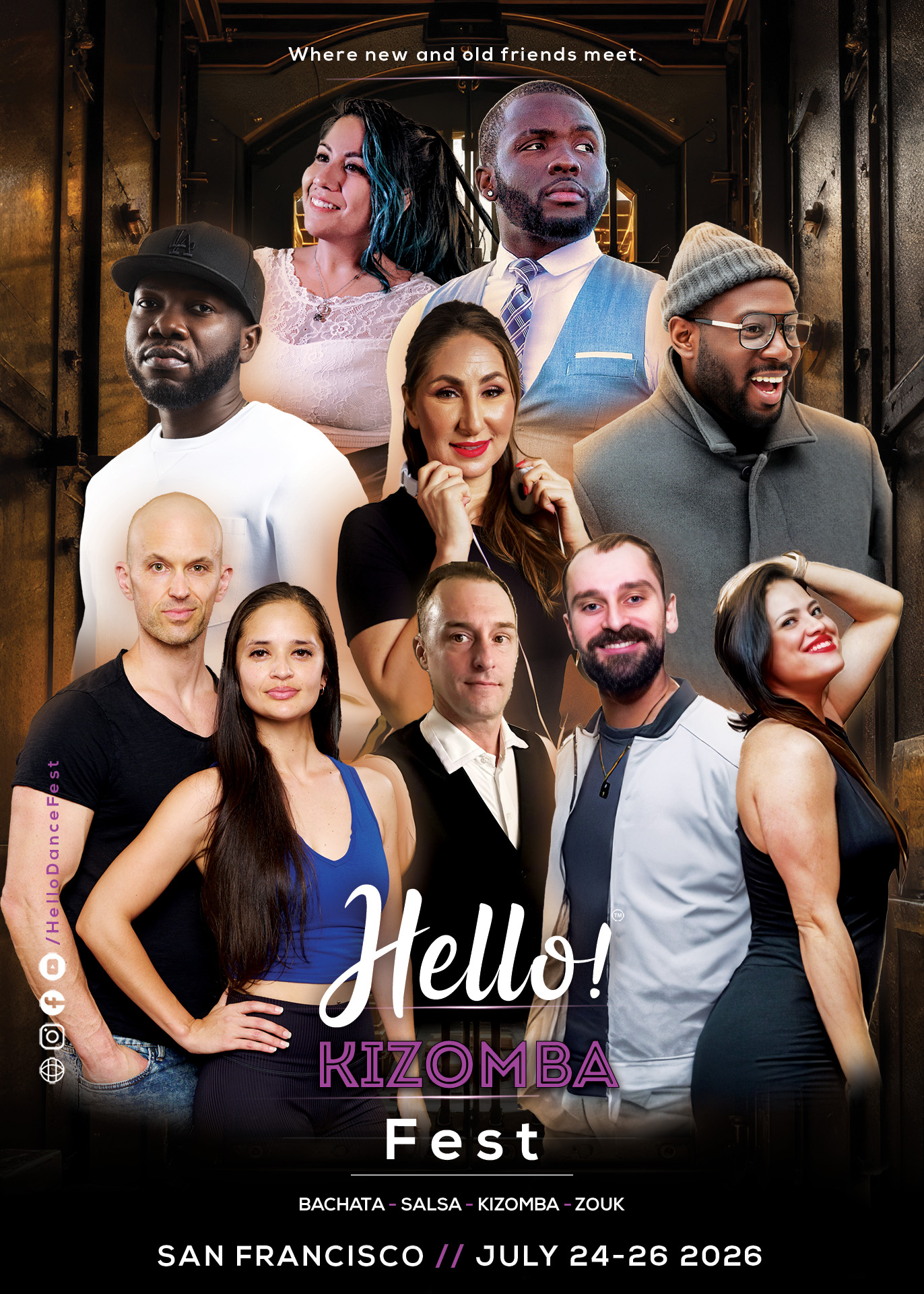 Hello! Kizomba Fest Header